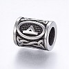 304 Stainless Steel Beads STAS-H460-01AS-3