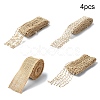 Braided Burlap Ribbon OCOR-YW0001-08-2