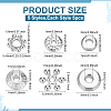 300Pcs 6 Styles DIY Beads Kits DIY-ME0001-12-2