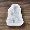 DIY Mini Halloween Mummy Food Grade Silicone Statue Molds DIY-G054-C01-2