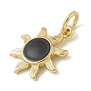 Rack Plating Brass Enamel Charms KK-K392-50G-03-2
