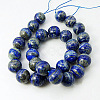 Natural Lapis Lazuli Beads Strands G-G099-4mm-7-2
