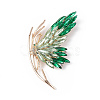 Rhinestone Butterfly Brooch Pin JEWB-P016-03LG-04-1