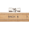 Alloy Snap Lock Clasps PALLOY-TAC0009-24P-9