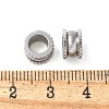 201 Stainless Steel European Beads STAS-Z124-06B-P-2