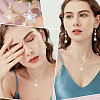 8Pcs 2 Colors Brass Cubic Zirconia Charms ZIRC-BBC0001-75-5