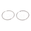 Non-Tarnish 304 Stainless Steel Huggie Hoop Earrings EJEW-L256-02H-P-1