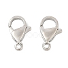 Brass Lobster Claw Clasps KK-U056-01P-1