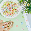 300Pcs Opaque Acrylic Quick Link Connectors FIND-SP0020-70-3