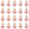 20Pcs Transparent Glass Globe Pendants GLAA-TA0003-57A-1