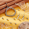 PandaHall Elite 100Pcs Tibetan Silver Beads FIND-PH0020-01-5