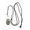 Natural Jadeite Pendant Necklaces G-H306-05-02-2