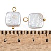 Natural Freshwater Pearl Keshi Pearl Pendants STAS-D378-04G-3