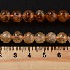 Round Natural Citrine Beads Strands G-K068-12A-8mm-3