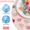 60Pcs Transparent Acrylic Beads OACR-SC0001-45-2