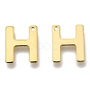304 Stainless Steel Letter Charms STAS-P141-4