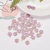 2 Sets 2 Styles Golden Plated Alloy Enamel Charms ENAM-YW0001-28B-5