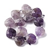 Natural Amethyst Beads Strands G-P570-E17-02-3