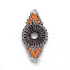 MIYUKI & TOHO Handmade Japanese Seed Beads Links SEED-E004-G08-1