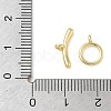 Brass Toggle Clasps KK-CBAFC6C-07I-G-4