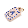 Printed 304 Stainless Steel Pendants X-STAS-B125-03B-G-2