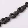 Synthetic Lava Rock Bead Strands G-N0093-18-1