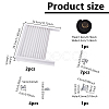 PP Plastic & Iron & Sponge Air Conditioning Side Panels with Frame AJEW-GA0009-60-2