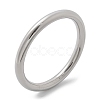 304 Stainless Steel Plain Bangles for Women BJEW-K271-01P-4