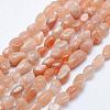 Natural Sunstone Beads Strands G-K203-11A-1