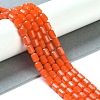 Opaque Glass Beads Strands GLAA-G112-04M-5
