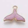 Zinc Alloy Enamel Pendants PALLOY-I124-06G-C-1