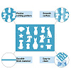 Acrylic Earring Handwork Template DIY-WH0359-039-4