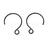 Ion Plating(IP) 316 Surgical Stainless Steel Earring Hooks STAS-D183-03EB-02-2