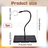 Plastic Assembled Action Figure Display Holders ODIS-WH0043-79-2