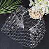 1Pc Mesh Veil Cloth Hair Bands OHAR-CP0001-32-3