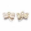 Light Gold Plated Alloy Pendants LS-ENAM-T009-69E-RS-2