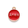 Alloy Enamel Pendants X-ENAM-S124-01A-07A-3