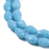 Opaque Solid Color Beads Strands EGLA-N013-P8mm-D10-3