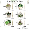 30Pcs 6 Styles Alloy Enamel Pendants ENAM-CJ0004-91-8
