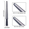 Plastic Ring Sizer Mandrel TOOL-WH0051-84-3