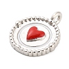 Brass Enamel Pendants KK-H527-01B-P02-2