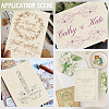 Eco-friendly Paper Greeting Card DIY-WH20002-619A-06-5