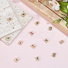 13Pcs 13 Styles Mahjong Alloy Enanel Beads FIND-DR0002-11-4