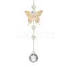 201 Stainless Steel Connector Charms and Glass Suncatchers HJEW-JM04732-01-2