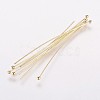 Rack Plating Brass Ball Head pins S-KK-E680-03-0.5x50-G-2