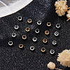 500Pcs 2 Colors 316 Surgical Stainless Steel Rondelle Crimp Beads STAS-BBC0008-72-4