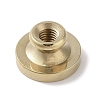 Golden Tone Wax Seal Brass Stamp Head DIY-B079-01G-C-3