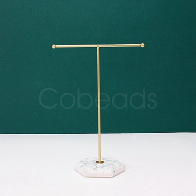 T-shaped Iron Earring Display Stands PW-WG54779-01-1