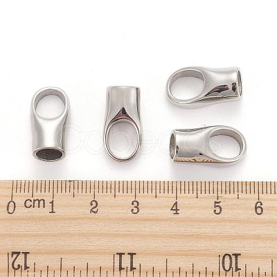 Tarnish Resistant 304 Stainless Steel Cord Ends STAS-I020-03-1