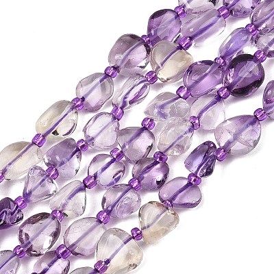 Natural Ametrine Beads Strands GG-CBA3A44-C03-02-1